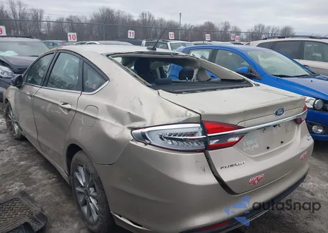 2017 Ford Fusion Se from USA, damaged, VIN 3FA6P0HD6HR371498